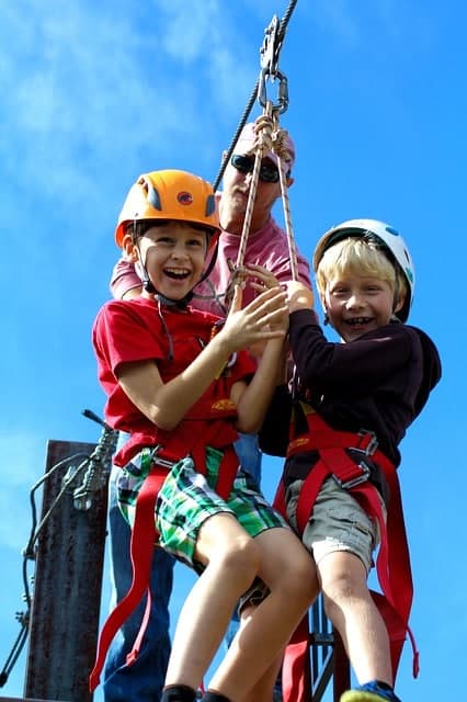 Family Zip Lining