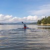 kayak on the lake